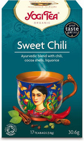 Chá de Pimenta Doce Orgânico (17 x 18 g) - YOGI TEA